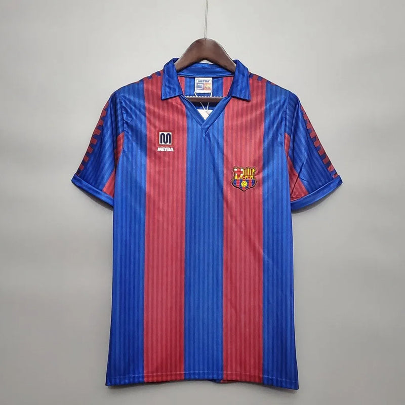 Camiseta Retro FC Barcelona 1990 91 Local - Hombre