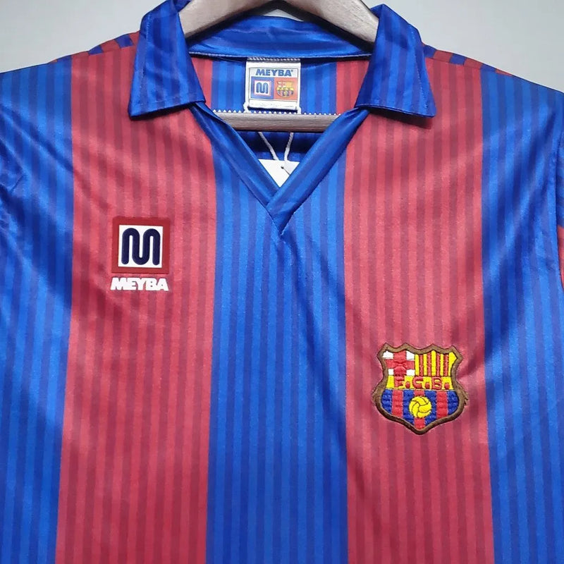 Camiseta Retro FC Barcelona 1990 91 Local - Hombre