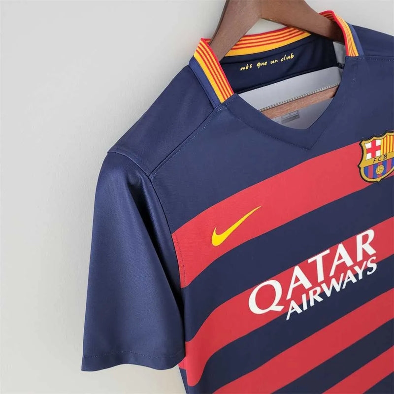 Camiseta Retro FC Barcelona Local 2015 16 - Hombre