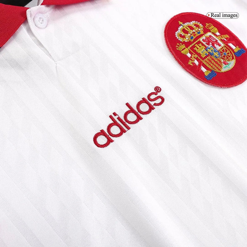 Camiseta Retro España Segunda Equipación Mundial 1994 - Hombre